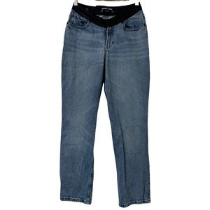 Hollister Social Tourist Women’s Ultra High-Rise V-Waist Straight Jeans Size 11R